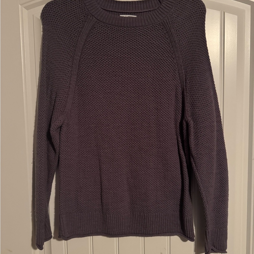 Sonoma Women's Lavender Crew Neck Sweater